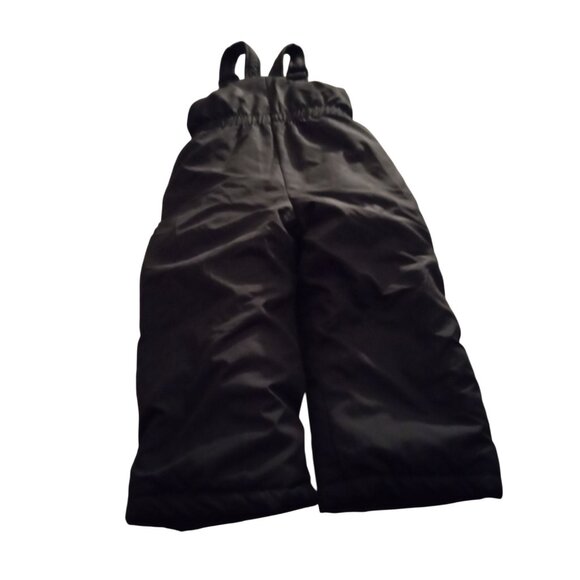 wippette Childrens size 24M Black Insulated Snow Bib Overalls Adjustable Straps - Picture 2 of 7